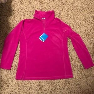 NWT Clolumbia 1/4 zip fleece
